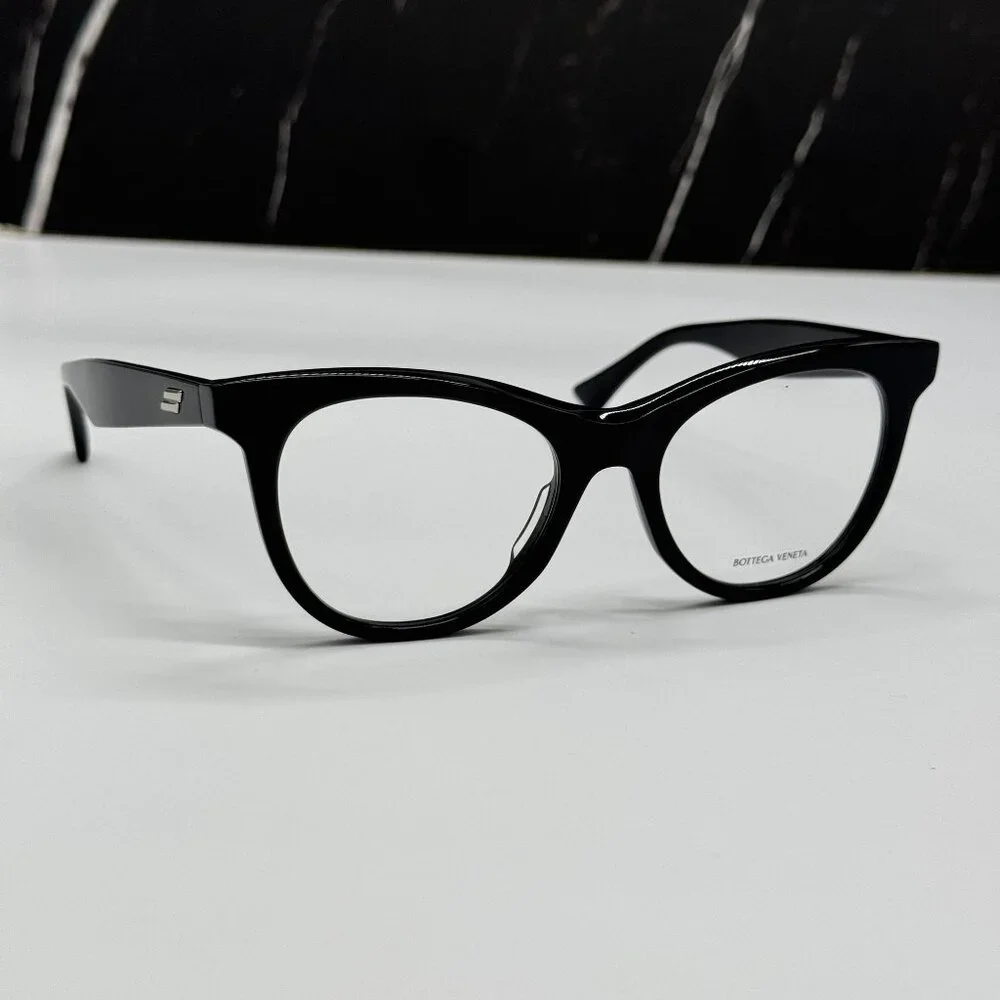 NEW BOTTEGA VENETA BV1064O 001 BLACK WOMEN EYEGLASSES